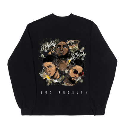 Lil Bibby Somehow Someway Long Sleeve Shirt